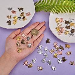 70Pcs Alloy Graduation Cap Pendants&nbsp;FIND-SZ0002-24