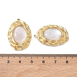 Natural Freshwater Shell Pendants&nbsp;SA-CBA11D7-13A-G