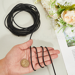 5M Round Braided Cowhide Letter Cord&nbsp;WL-GF0001-34A-03