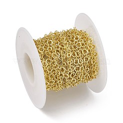 Brass Circle Ring Link Chains&nbsp;CHC-P010-07G