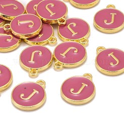 Golden Plated Alloy Enamel Charms&nbsp;ENAM-S118-08J