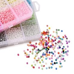 DIY Letter & Seed Beads Jewelry Set Making Kit&nbsp;DIY-YW0005-44-A
