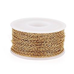 Ion Plating(IP) 304 Stainless Steel Cable Chains&nbsp;CHS-H017-02G-10M