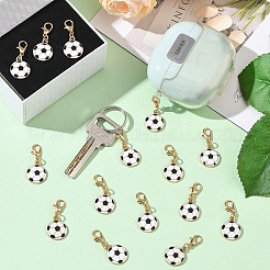 Sports Alloy Enamel Pendant Decorations&nbsp;HJEW-YW00527
