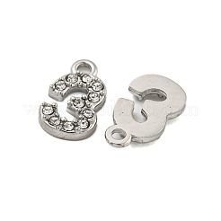 304 Stainless Steel Pendants&nbsp;STAS-L080-002P-03