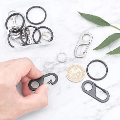 Stainless Steel and Zinc Alloy Rock Climbing Carabiners&nbsp;KEYC-UN0001-04