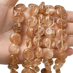Watermelon Stone Glass Beads Strands&nbsp;G-L648-B14-15mm