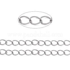 Oval Oxidation Aluminum Curb Chains&nbsp;CHA-G001-04P