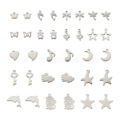304 Stainless Steel Pendants&nbsp;STAS-TA0002-12P