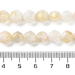 Heated Natural Citrine Beads Strands&nbsp;G-NH0021-A16-01