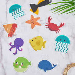 2Sets 20Pcs Sea Animal PVEA Bathtub Non-Slip Stickers&nbsp;AJEW-CN0004-08