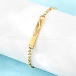 304 Stainless Steel Link Bracelets&nbsp;BJEW-D458-04G