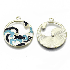 Chinese Style Alloy Pendants&nbsp;LS-RESI-R431-07-RS