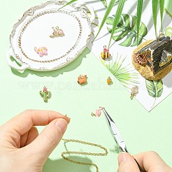 8Pcs 8 Styles Alloy Enamel Charms&nbsp;ENAM-CJ0007-39
