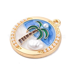 Alloy Enamel Pendants&nbsp;FIND-M060-10G