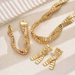 Elegant Middle Eastern Style Iron Twist Bracelets & Earrings & Necklaces Set for Women's Wedding Party&nbsp;DH8891