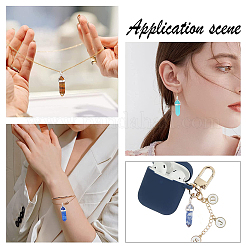40Pcs DIY Gemstone Pendant Necklaces Making Kits&nbsp;DIY-SC0014-85