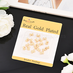 20Pcs 2 Styles Brass Beads&nbsp;KK-BBC0023-17