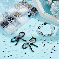 2396pcs 15 Styles Glass Seed Beads&nbsp;SEED-PH0002-39