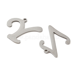 26Pcs 201 Stainless Steel Pendants&nbsp;STAS-I345-01P