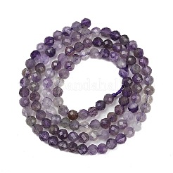 Natural Amethyst Beads Strands&nbsp;G-RM2025-B38-3mm
