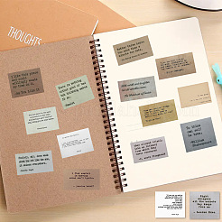 60Pcs Inspirational Wisdom Word Paper Stickers Set&nbsp;DIY-C062-04