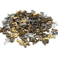 Tibetan Style Alloy Puppy Pendants&nbsp;TIBEP-MSMC021-28