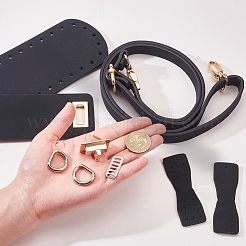 DIY Knitting Crochet PU Leather Bag&nbsp;FIND-WH0052
