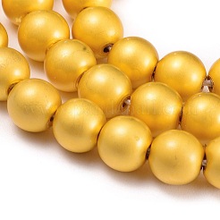 Electroplate Non-magnetic Synthetic Hematite Beads Strands&nbsp;X-G-I260-10B-02