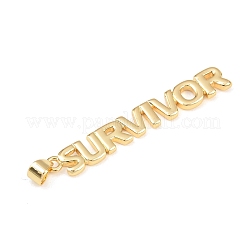 Brass Pendants&nbsp;KK-C162-054A-04G