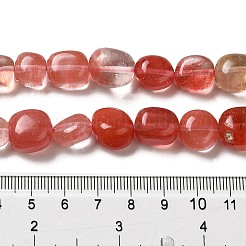 Cherry Quartz Glass Beads Strands&nbsp;G-A247-06