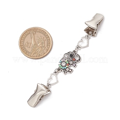 2Pcs Alloy & Iron Cardigan Clips&nbsp;JEWB-BR00182