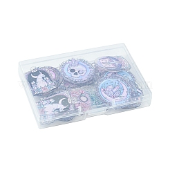 16Pcs 8 Style Halloween Printed Acrylic Pendants&nbsp;MACR-FS0001-41