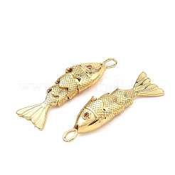 SHEGRACE Brass Micro Pave Cubic Zirconia Pendants&nbsp;XGRQ1U578-378G
