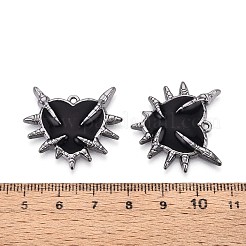 Halloween Alloy Enamel Pendants&nbsp;PALLOY-T094-10B