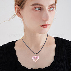 Valentine's Day DIY Pendant Necklaces Making Kits&nbsp;DIY-BBC0002-15B