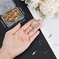 80Pcs 316 Surgical Stainless Steel Earring Hooks&nbsp;STAS-BBC0004-23