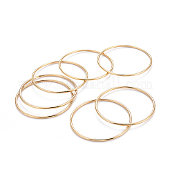 7Pcs 201 Stainless Steel Plain Bangle Sets for Women&nbsp;X-BJEW-L664-022C-G02