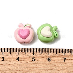 Baking Paint Alloy Enamel Beads&nbsp;FIND-G092-10