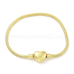 Brass European Style Bracelets for Jewelry Making&nbsp;BJEW-S158-17G