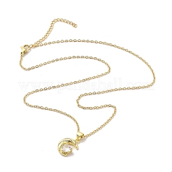 304 Stainless Steel Pendant Necklaces&nbsp;NJEW-U002-23G-02