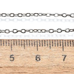 Non-Tarnish 304 Stainless Steel Cable Chain Necklaces&nbsp;NJEW-F248-23B-P