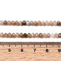 Natural Black Moonstone Beads Strands&nbsp;G-K376-I05-3x4mm