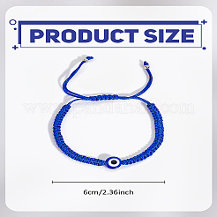 1Pc Adjustable Braided Bead  Bracelets&nbsp;BJEW-LP0002-34A