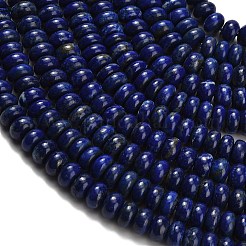 Natural Lapis Lazuli Beads Strands&nbsp;G-H329-B02-6x10mm