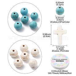 DIY Cross Bracelet Making Kit&nbsp;DIY-YW0007-74