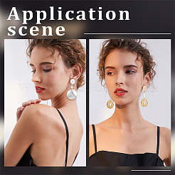 20Pcs Brass Stud Earring Findings&nbsp;KK-BBC0027-62