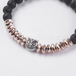 Synthetic Hematite Stretch Bracelets&nbsp;BJEW-I241-23B