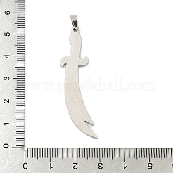 304 Stainless Steel Big Pendants&nbsp;LS-STAS-F326-20P