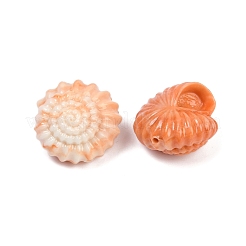 Synthetic Coral Carved Beads&nbsp;CORA-S025-03B